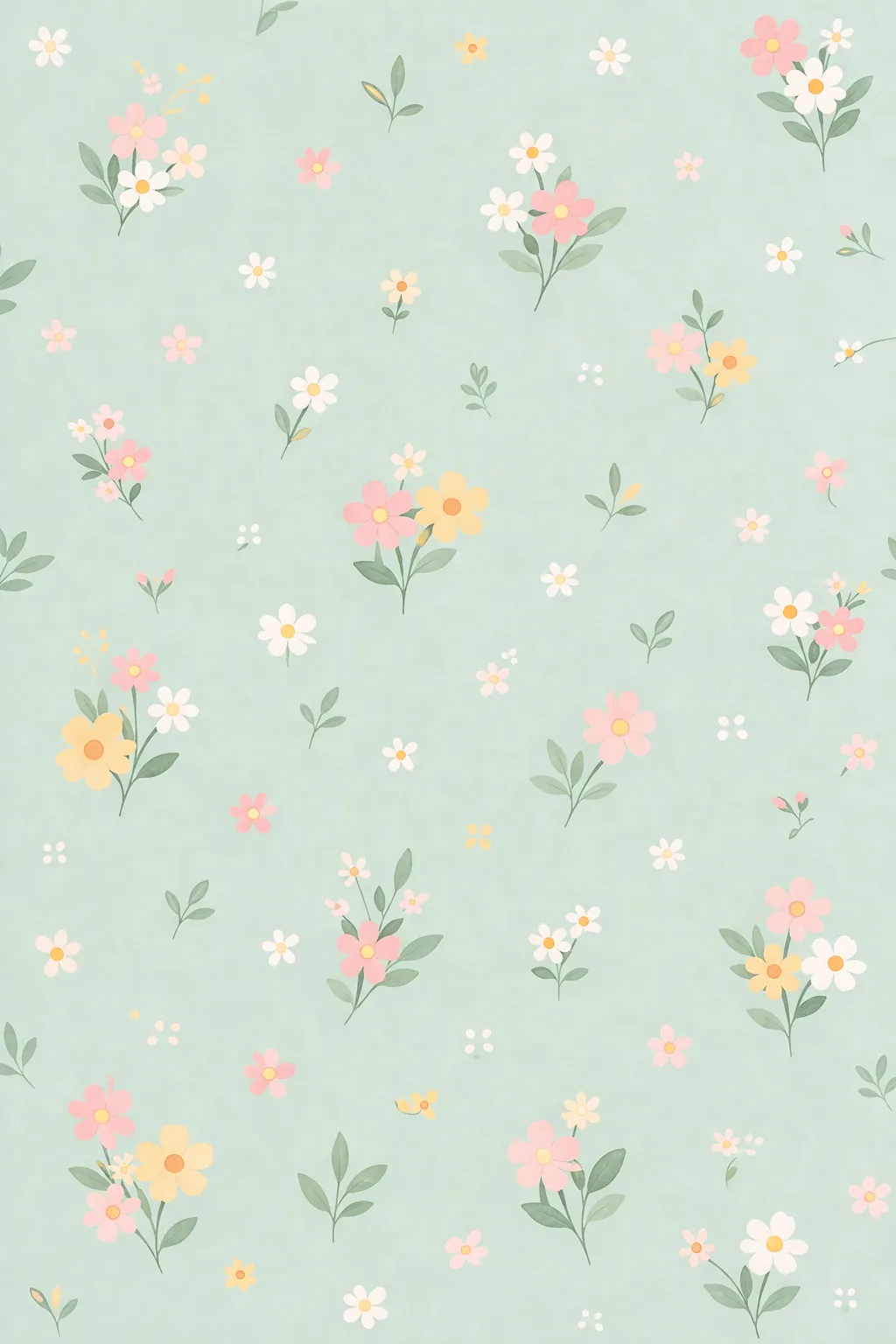 Floral Wallpapers for Mobile - 6 Beautiful Designs - Design 3