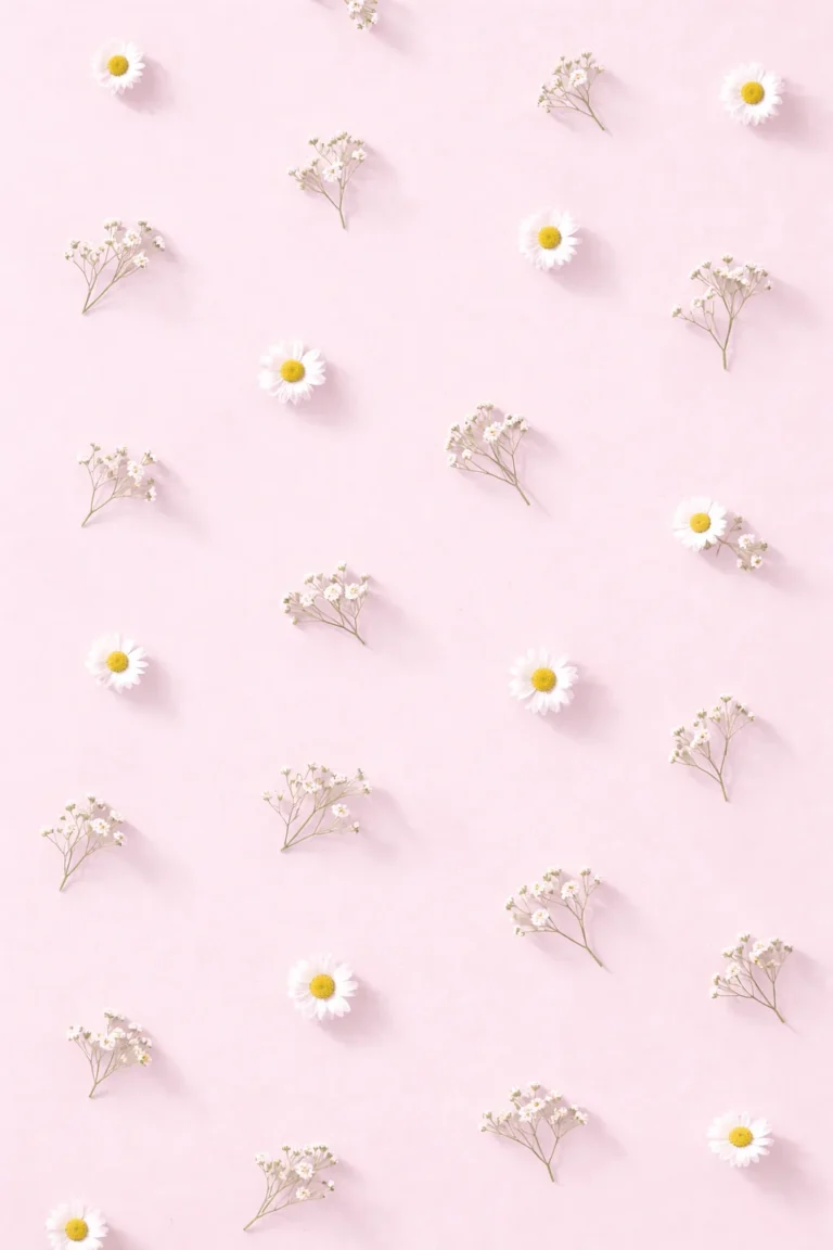 Aesthetic floral wallpapers for mobile
