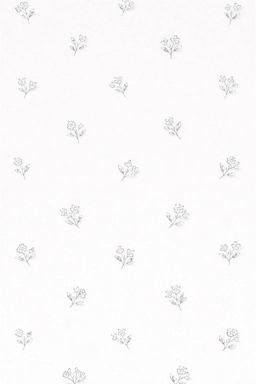 Aesthetic Floral Wallpapers for Mobile - Minimal & Elegant - Design 5