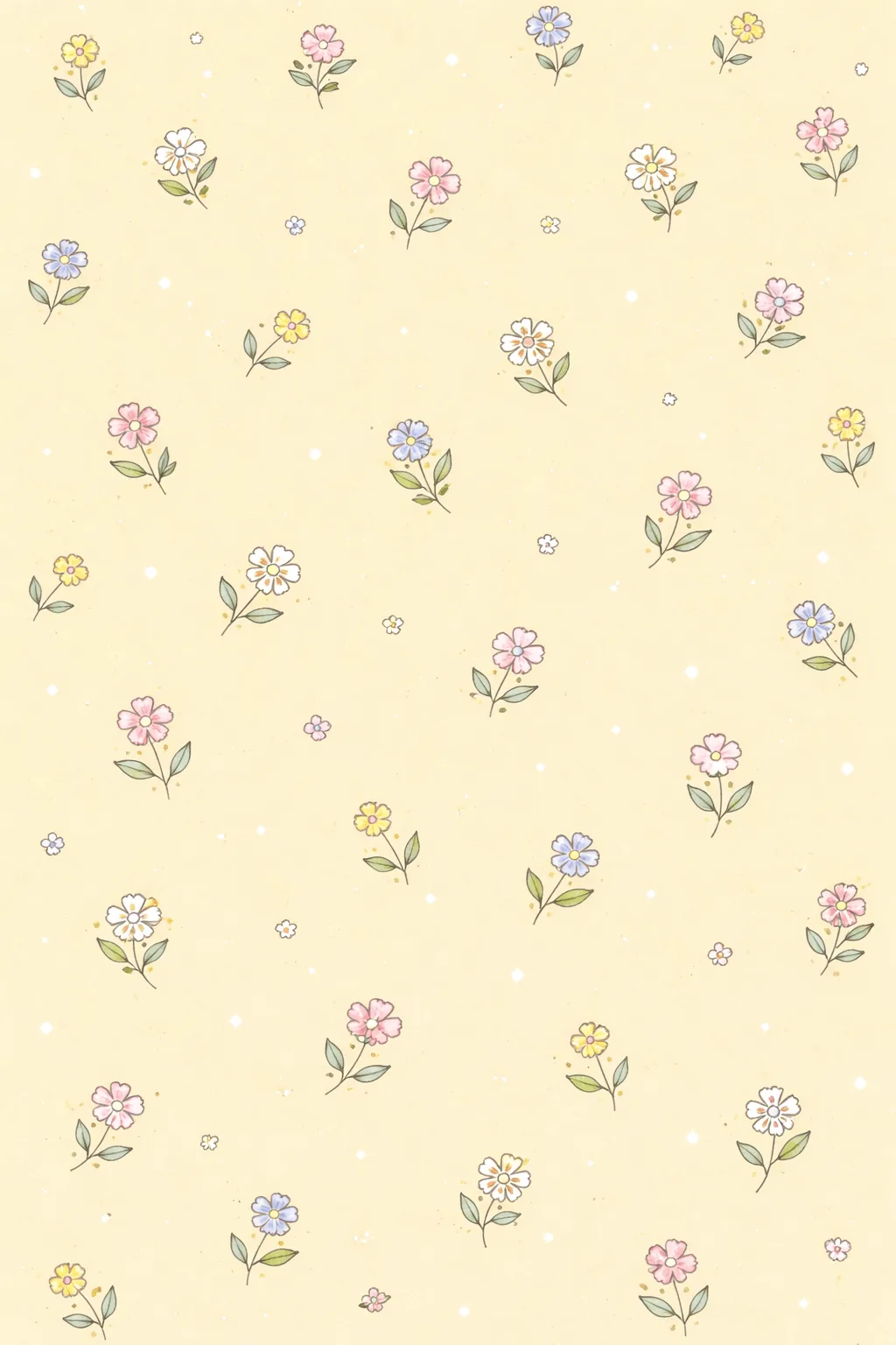 Cute Aesthetic Floral Wallpapers for Mobile - Design 3