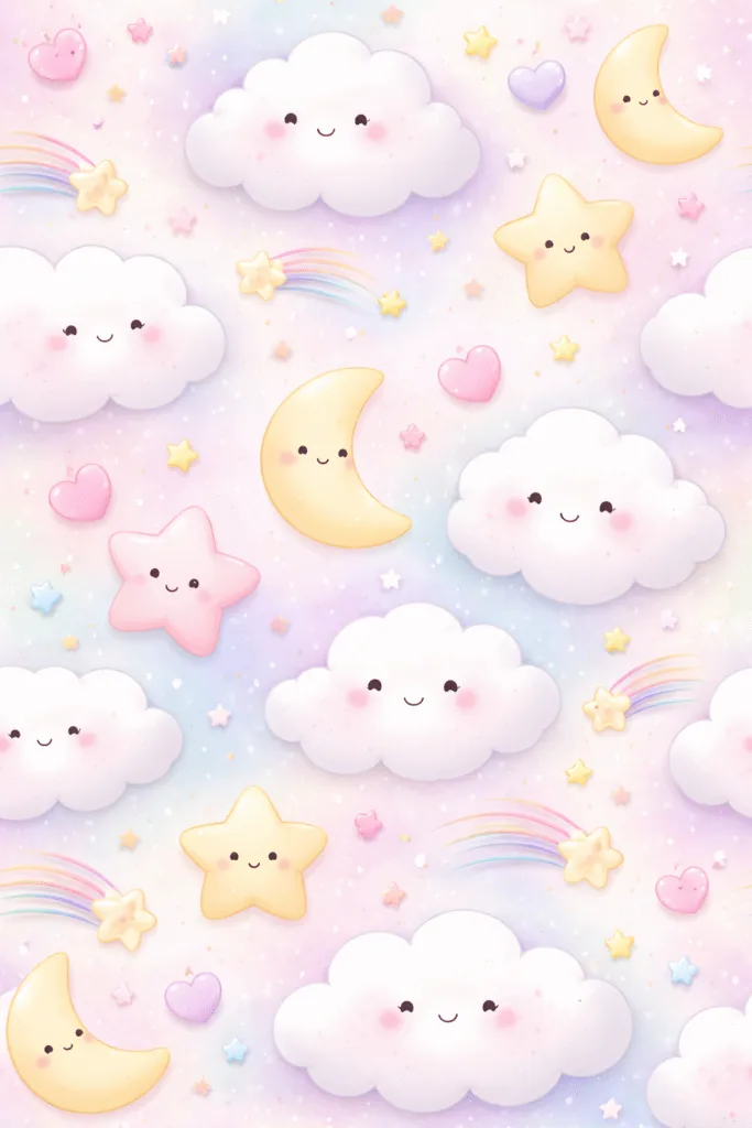 Free Cute Aesthetic Mobile Wallpapers - Dreamy - Design 8