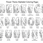 alphabet coloring pages