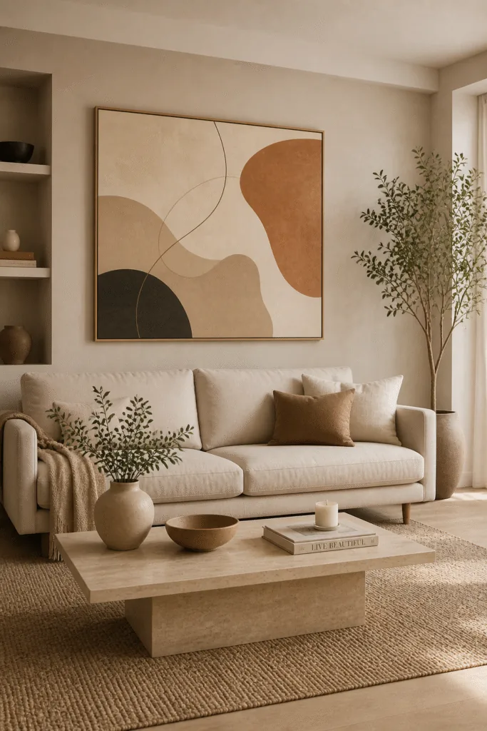 Living Room Décor Ideas - Wall Art Transform Your Space - Design 3
