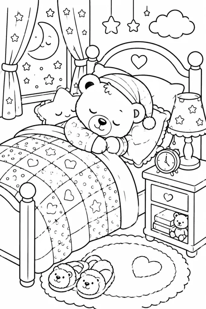 Cute animals Design 10 - Cute Animals Coloring Pages Free Printable for Kids