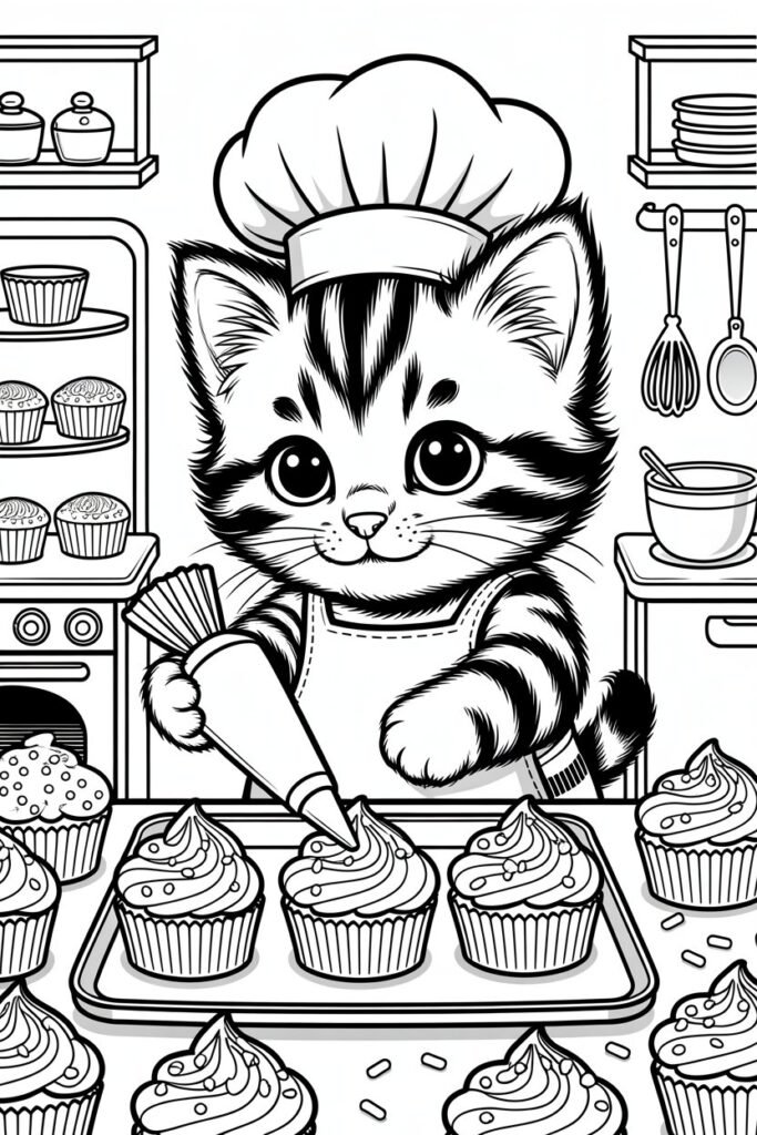Cute animals Design 10 - Cute Animals Coloring Pages Free Printable for Kids