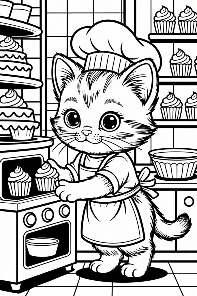 Cute animals Design 12 - Cute Animals Coloring Pages Free Printable for Kids