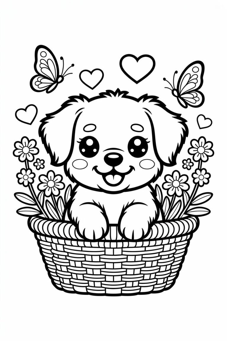 Cute animals - Cute Animals Coloring Pages Free Printable for Kids
