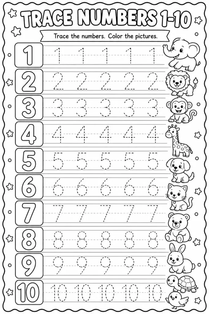Math activity Design 14 - Math Worksheets Coloring Pages Free Printable