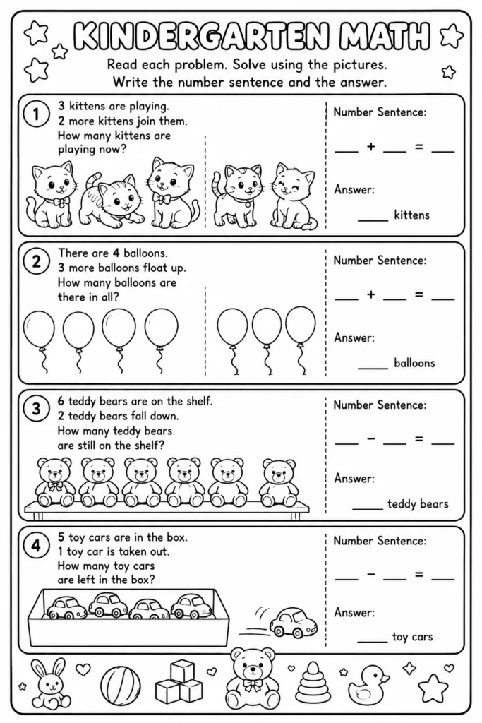 Math activity Design 4 - Math Worksheets Coloring Pages Free Printable