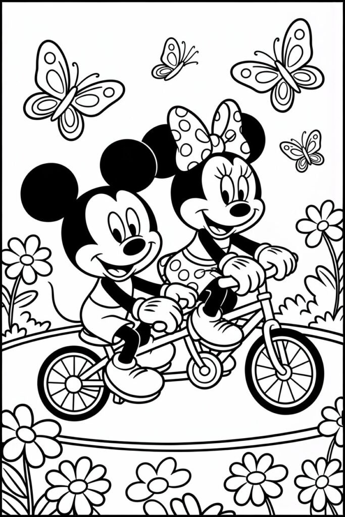 11+ Mickey Mouse coloring pages free printable