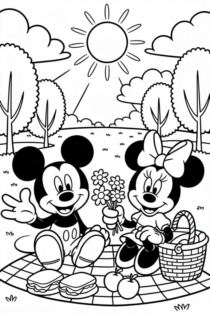 11+ Mickey Mouse coloring pages free printable