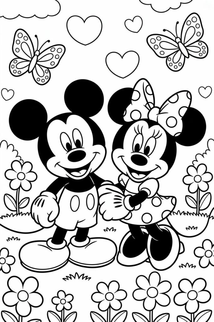 11+ Mickey Mouse coloring pages free printable