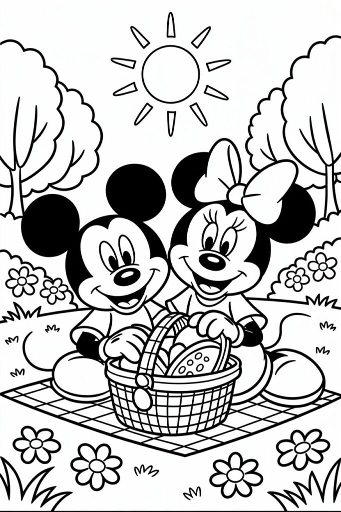 11+ Mickey Mouse coloring pages free printable