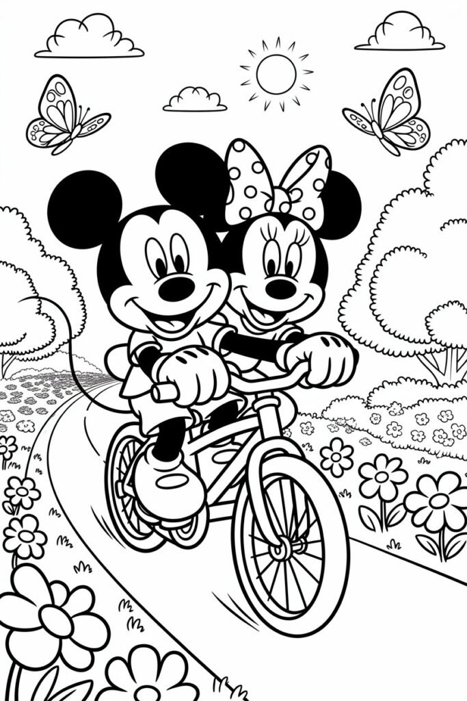 11+ Mickey Mouse coloring pages free printable
