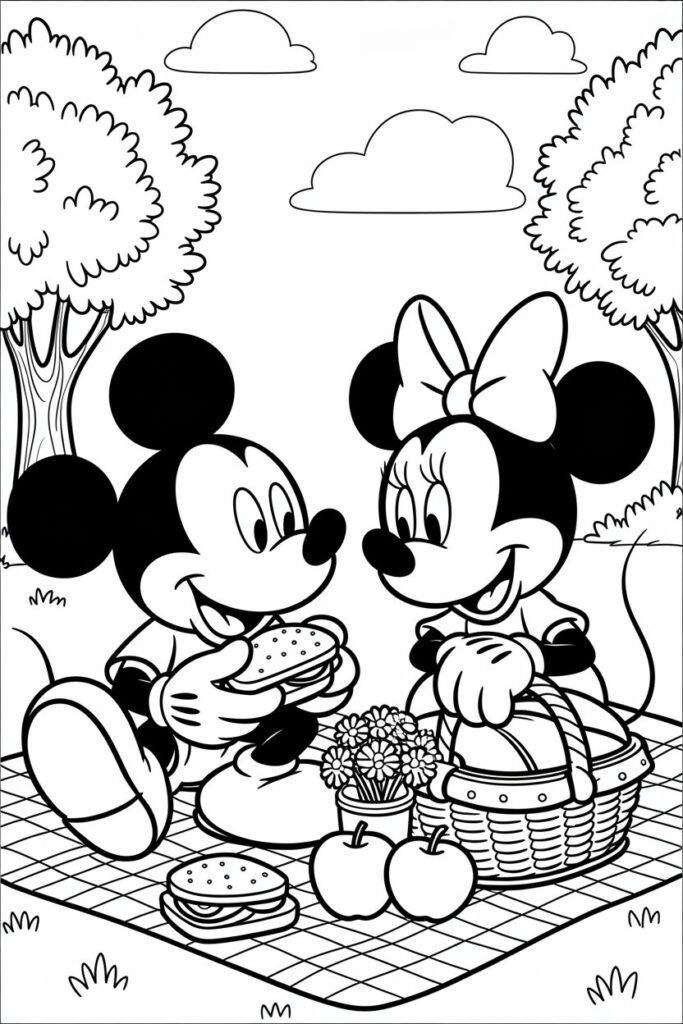 11+ Mickey Mouse coloring pages free printable