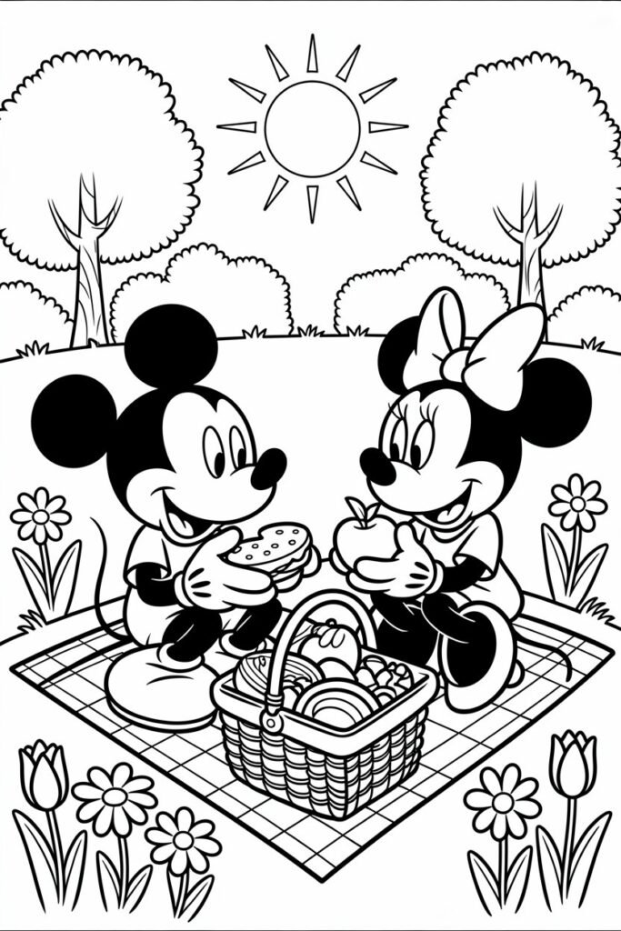 11+ Mickey Mouse coloring pages free printable