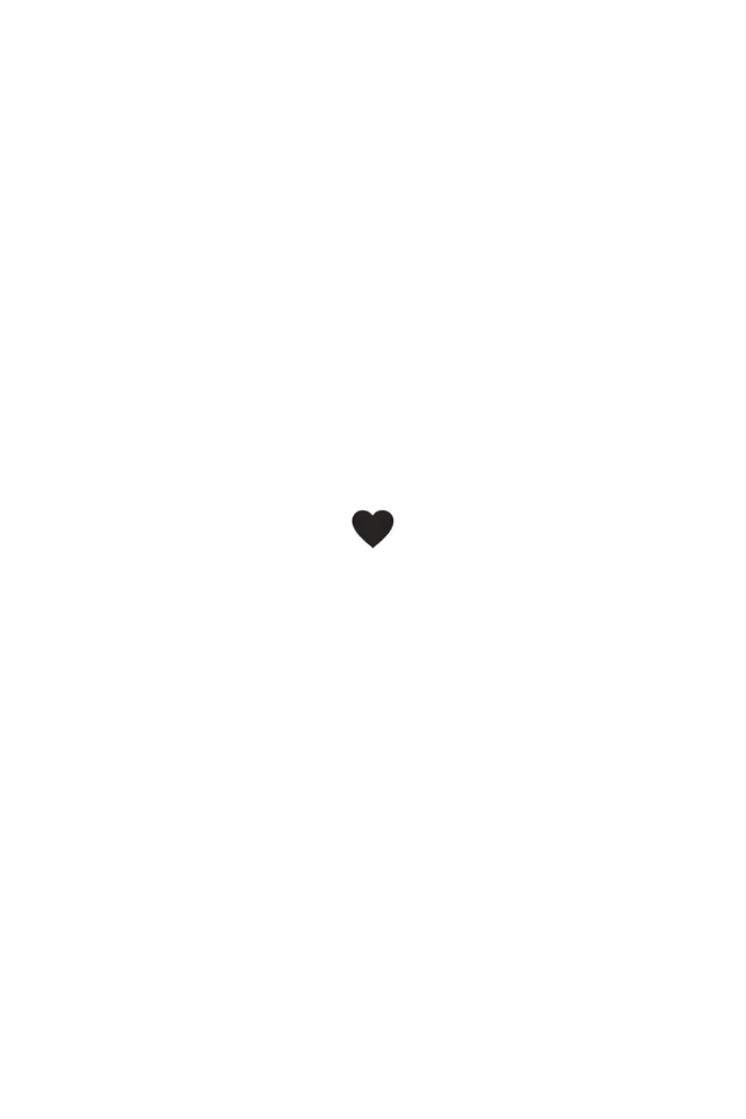 Tiny black heart white - Aesthetic Wallpapers for Mobile - Stunning Ideas