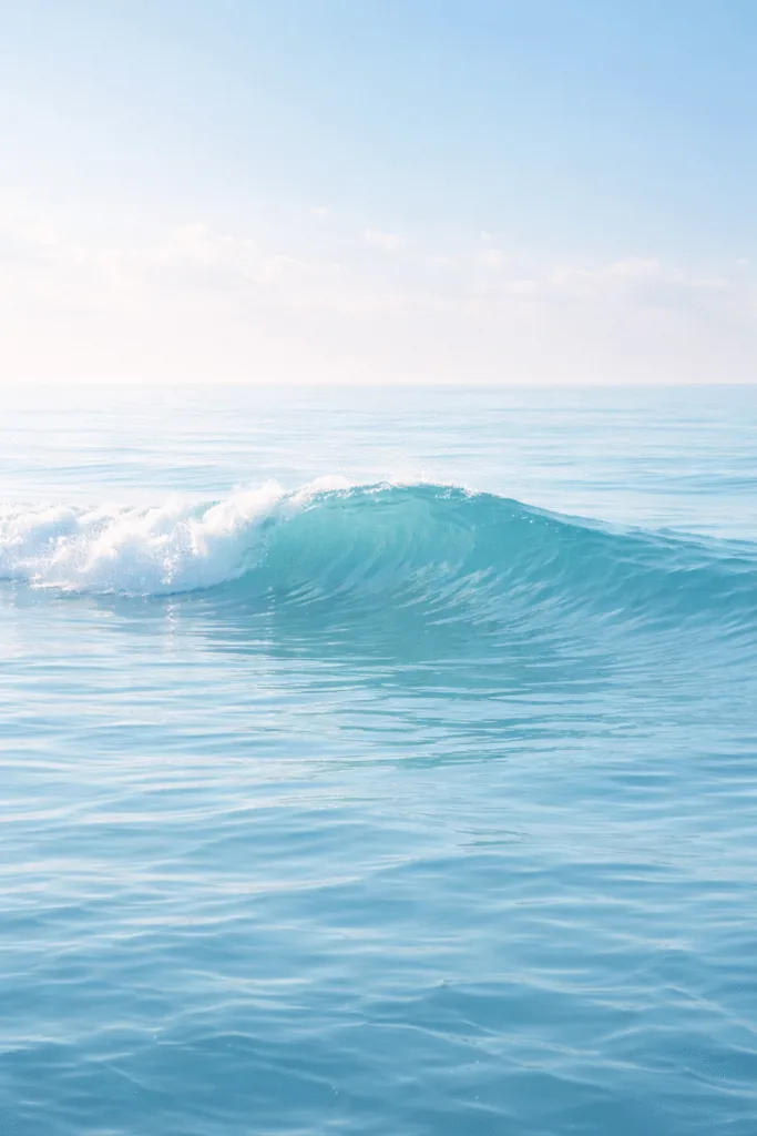 Translucent wave morning light - Aesthetic Wallpapers for Mobile - Cute iPhone