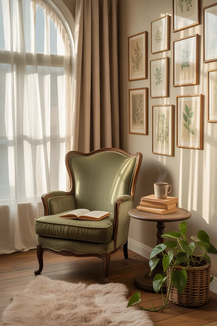 Aesthetic corner setup ideas Design 1 - Aesthetic Corner Setup Ideas: 5 Free Cozy & Cute Desk Inspo