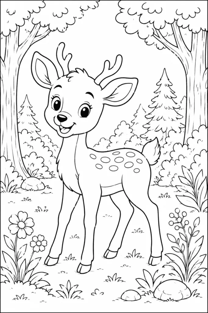 Aimals Design 1 - Animals Coloring Pages Free Printable for Kids (2)