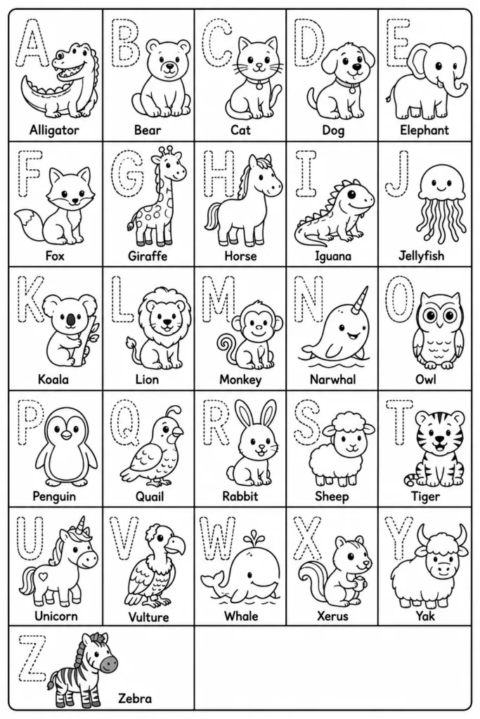 Alphabet learning activities Design 1 - Fun Alphabet Learning Activities for Preschoolers (2)
