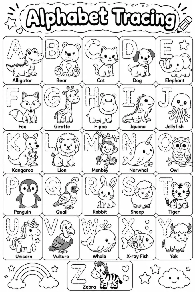 Alphabet learning activities - Fun Alphabet Learning Activities for Preschoolers