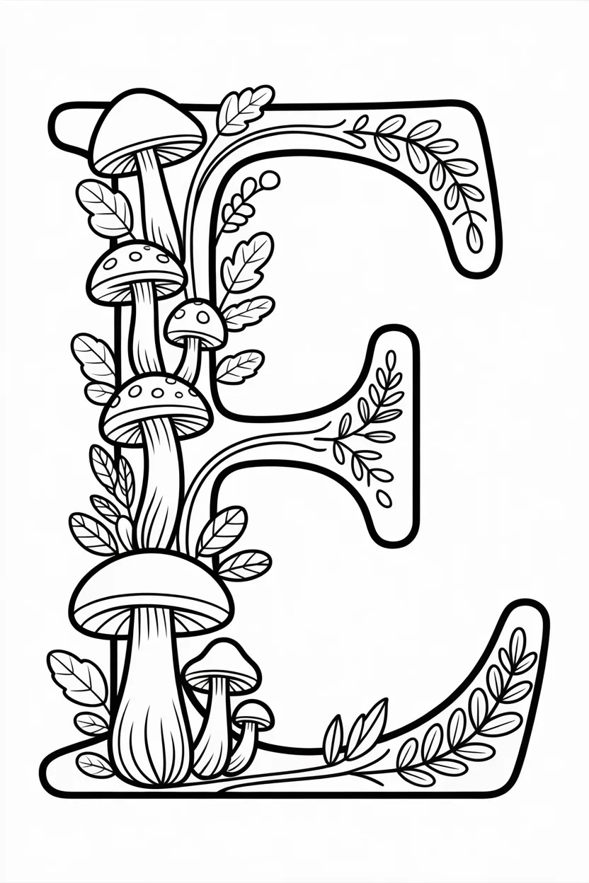 Alphabet letter Design 2 - Alphabet Letter E Coloring Pages Free Printable - Creative