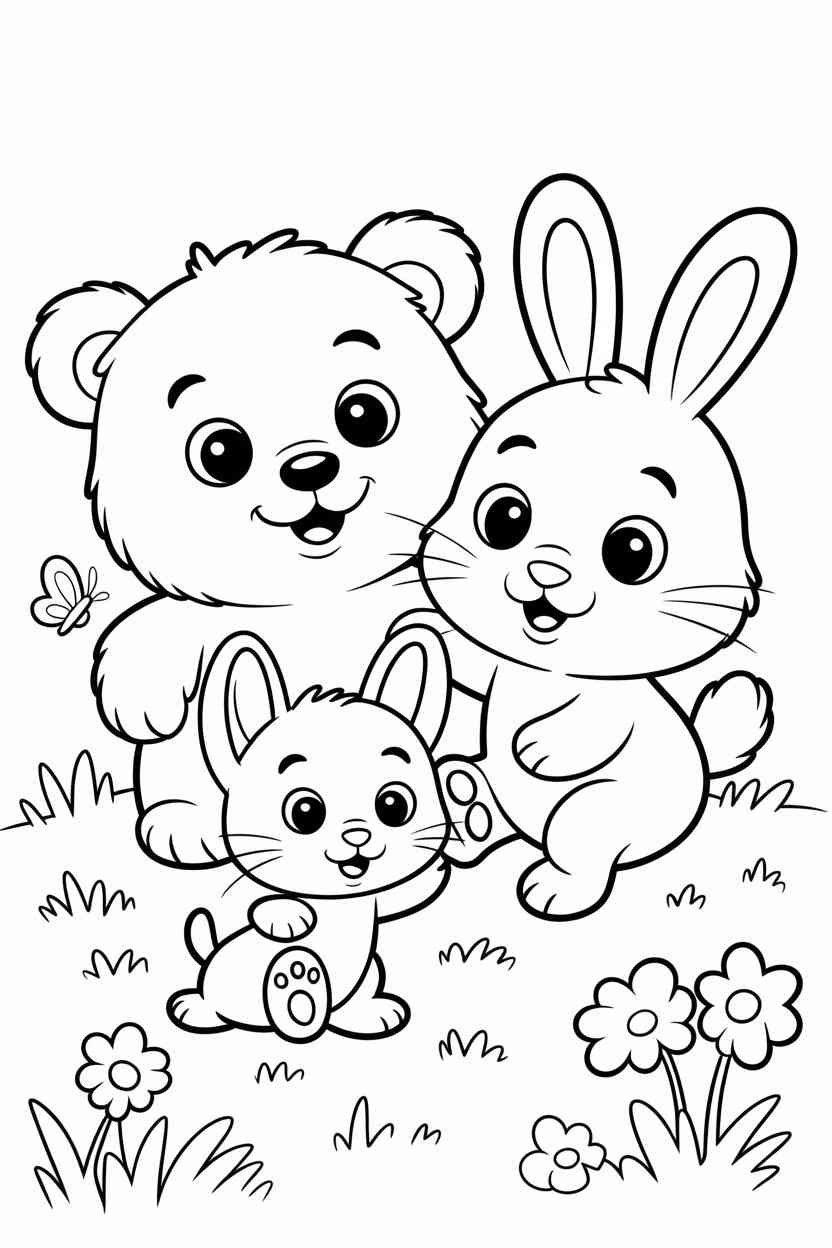 Animal fun - Animal Coloring Pages Free Printable — Fun, Learning & Hours of Screen-Free Creativity