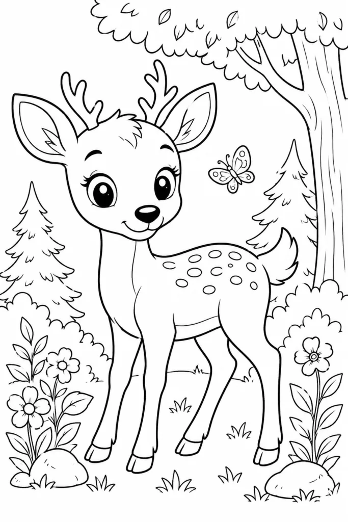 Animals Design 2 - Animals Coloring Pages Free Printable for Kids