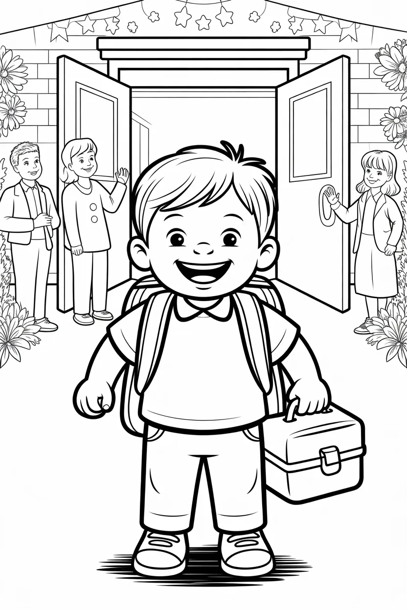 Back school Design 3 - Back to School Coloring Pages Free Printable (2)