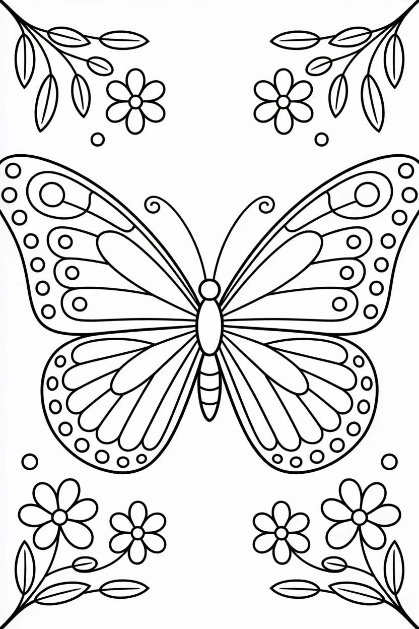 Butterfly forest fritillary - Butterfly Coloring Pages Free Printable for Kids - Beaut