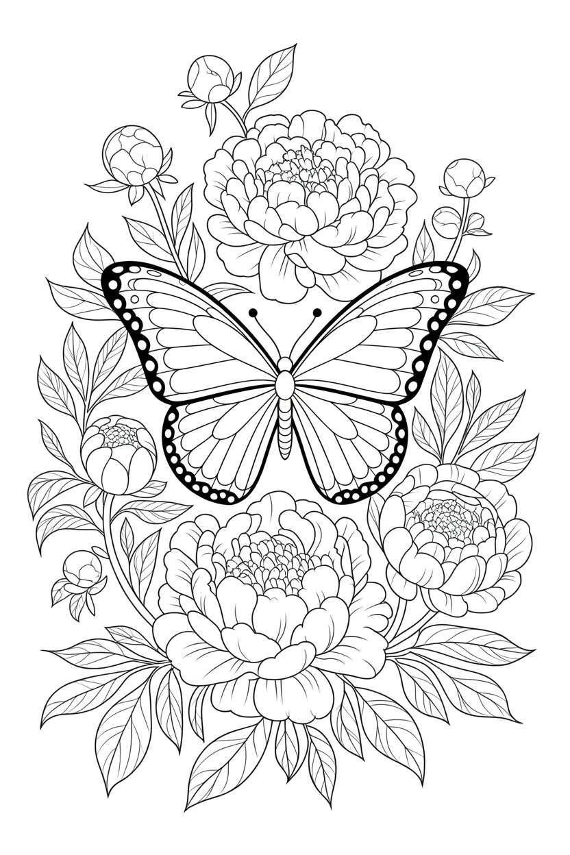 Butterfly meadow copper - Butterfly Coloring Pages Free Printable for Kids - Beaut