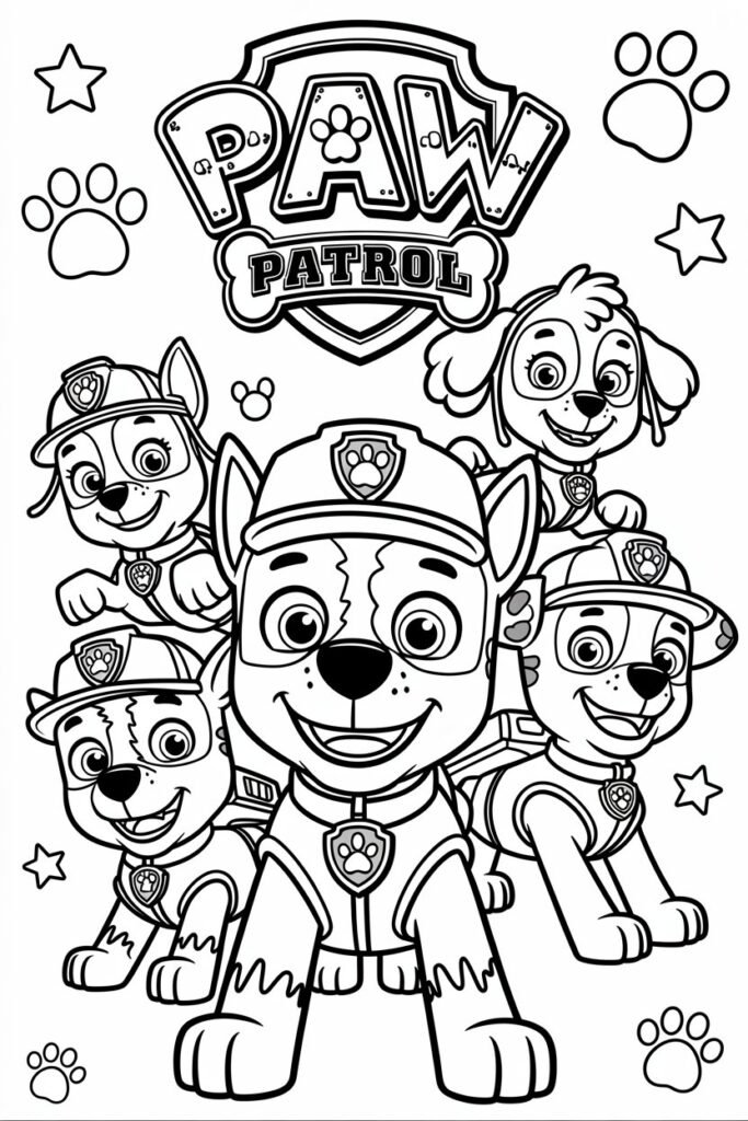 Cartoon Design 10 - Cute Cartoon Coloring Pages Free Printable for Kids