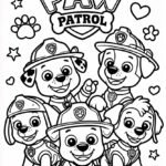 15+ Cute Cartoon Coloring Pages Free Printable