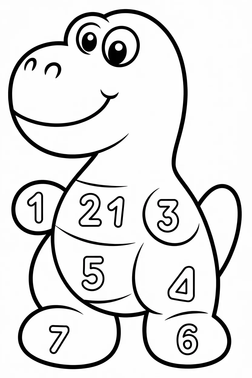 Color numbers activity Design 2 - Color by Numbers Activity Pages Free Printable for
