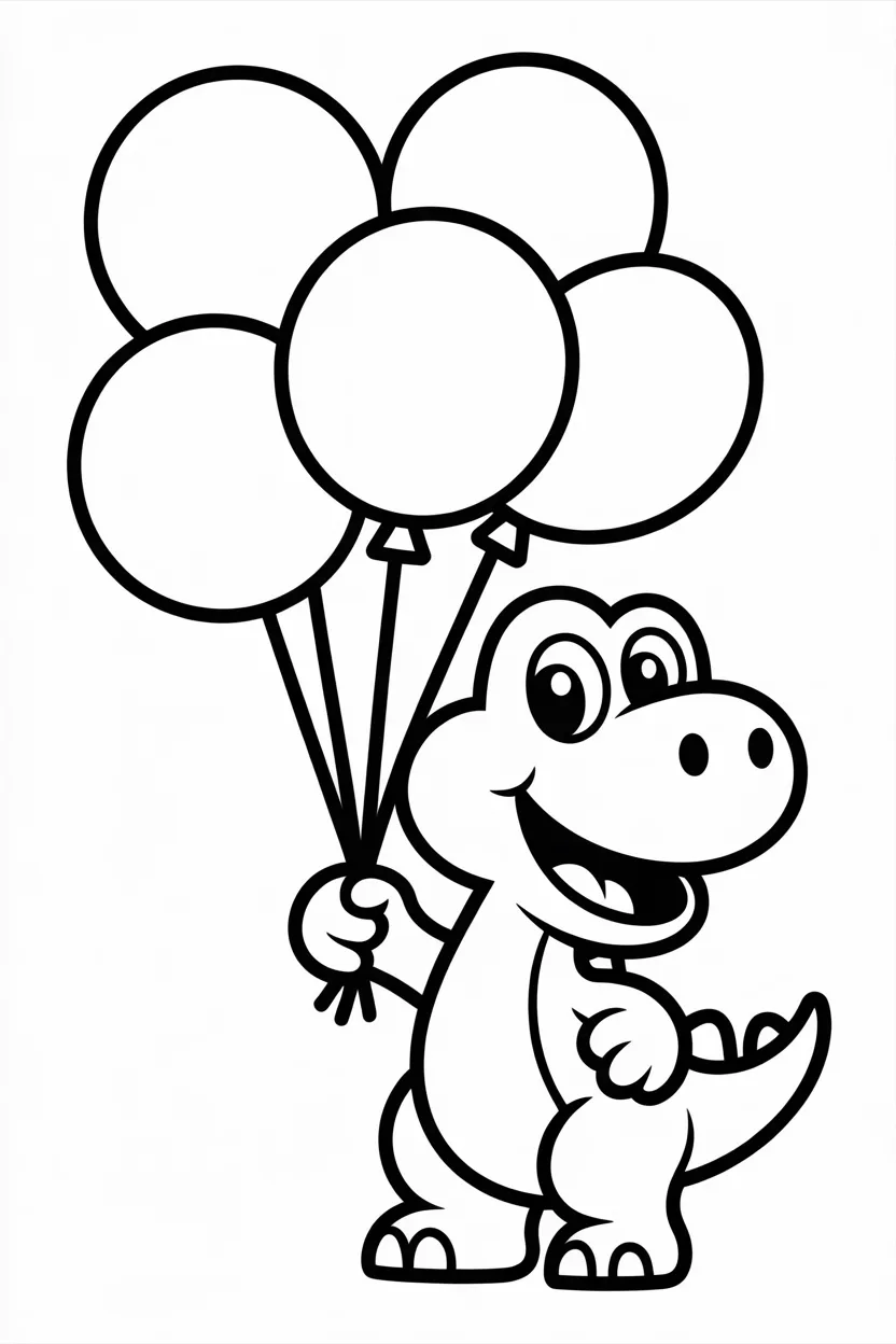 Cute Design 3 - Cute Coloring Pages Free Printable for Kids - Adorable