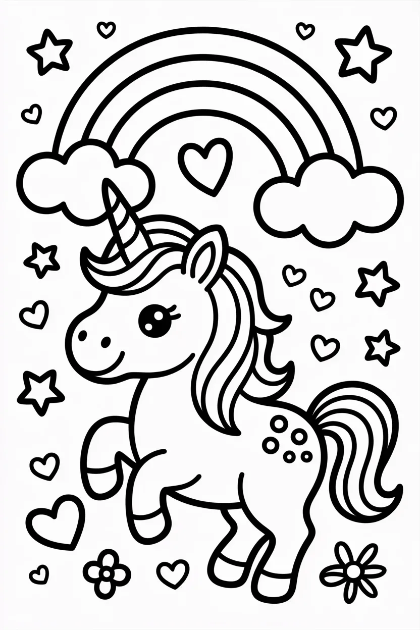 Doodle Design 6 - Doodle Coloring Pages Free Printable for Kids - Creative