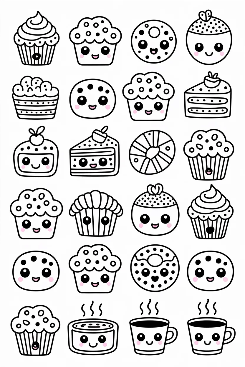 Doodle Design 2 - Doodle Coloring Pages Free Printable