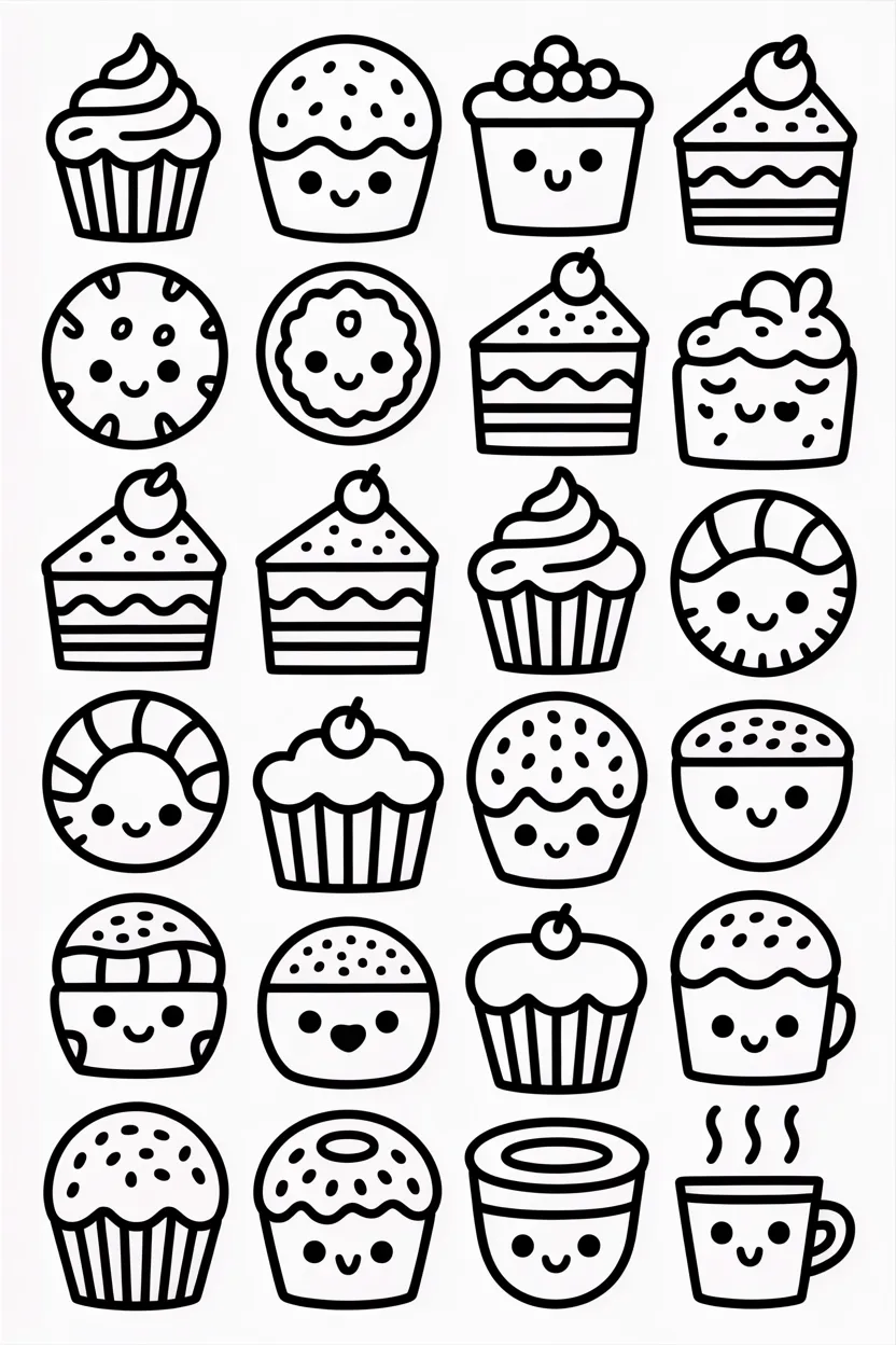 Doodle Design 4 - Doodle Coloring Pages Free Printable
