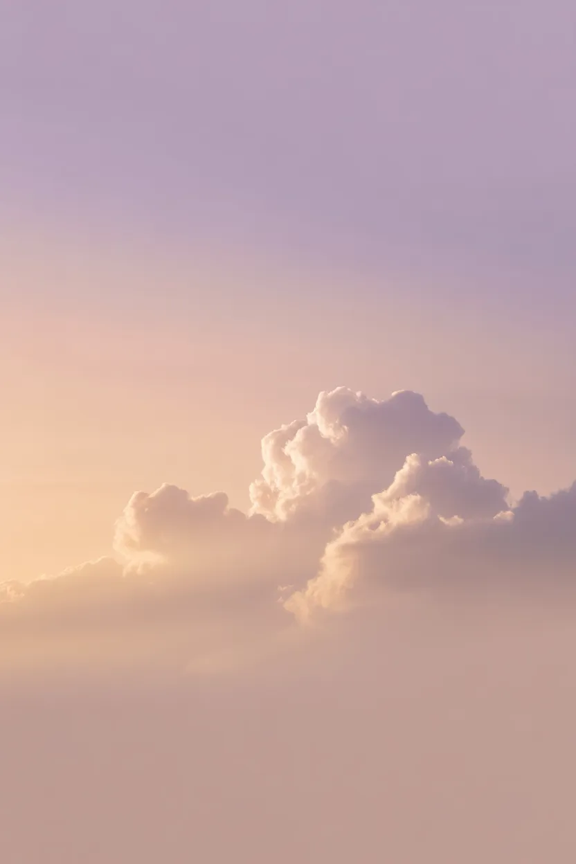 Floating clouds aesthetic mobile Design 4 - Free Floating Clouds Aesthetic Mobile Wallpapers