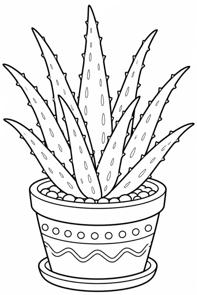 Flowers Design 8 - Flower Coloring Pages Free Printable for Kids