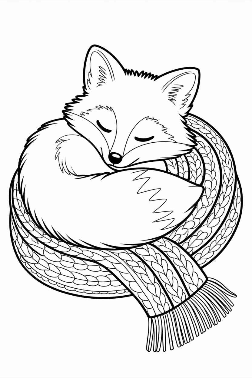 Fox fun - Fox Coloring Pages Free Printable – Fun, Cute & Educational Coloring Sheets for Kids (2)