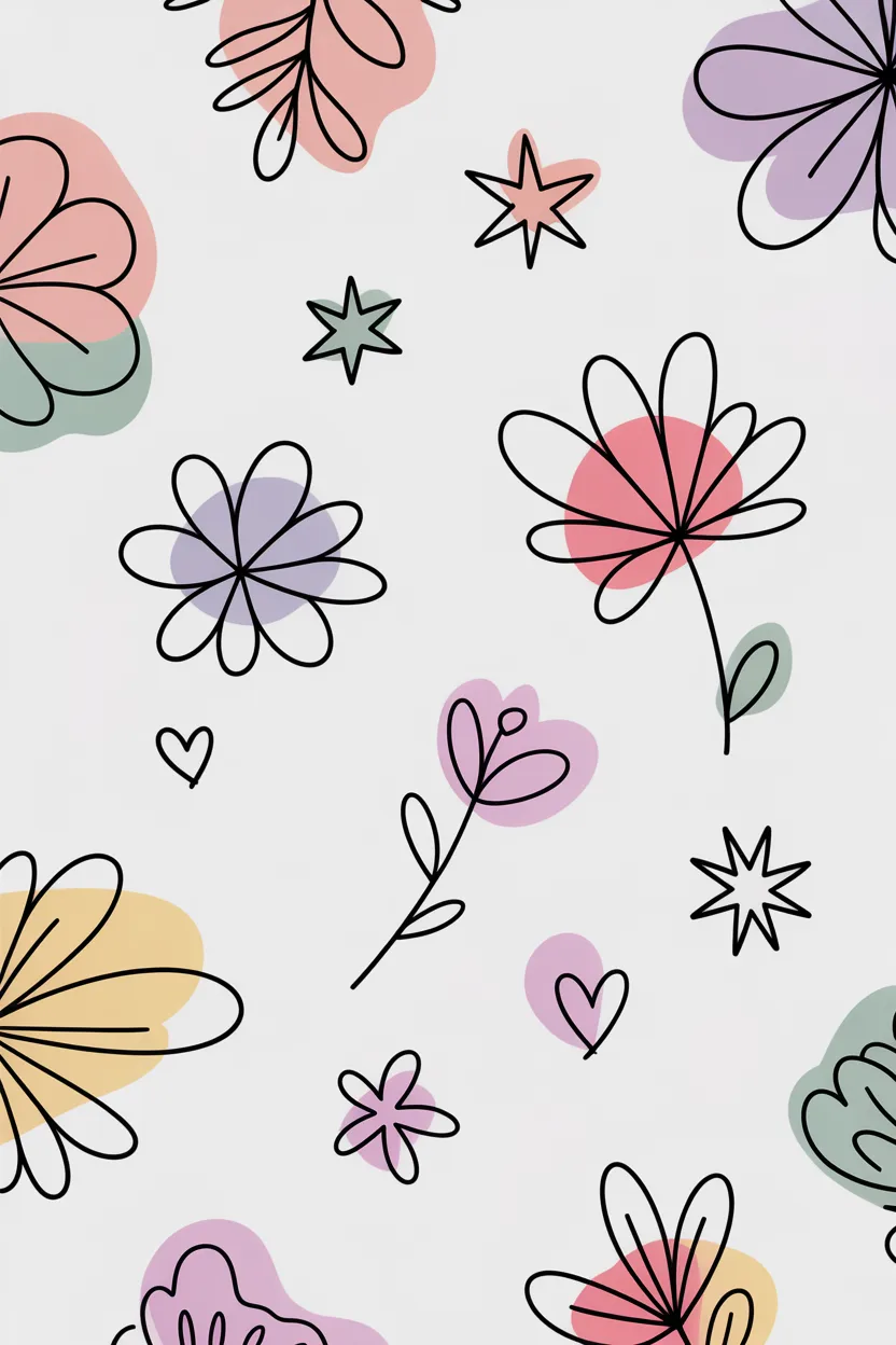 Cute aesthetic wallpapers Design 3 - Free Cute Aesthetic Wallpapers for Mobile - Adorable