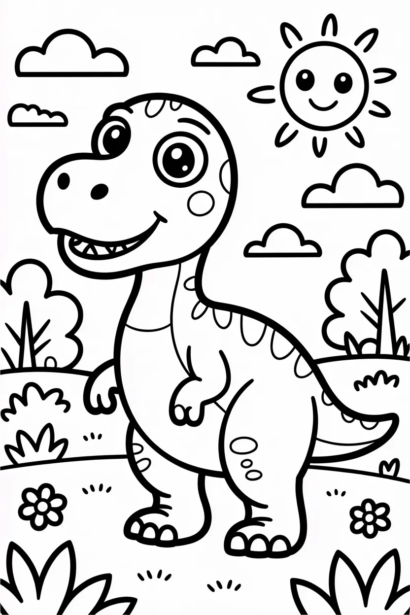 Kids Design 4 - Free Kids Coloring Pages Free Printable for Kids