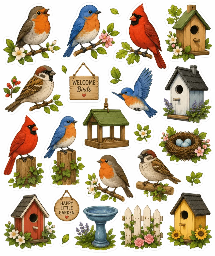 Kawaii animals stickers Design 10 - Kawaii Animals Stickers Free Printable for Kids - Adorab