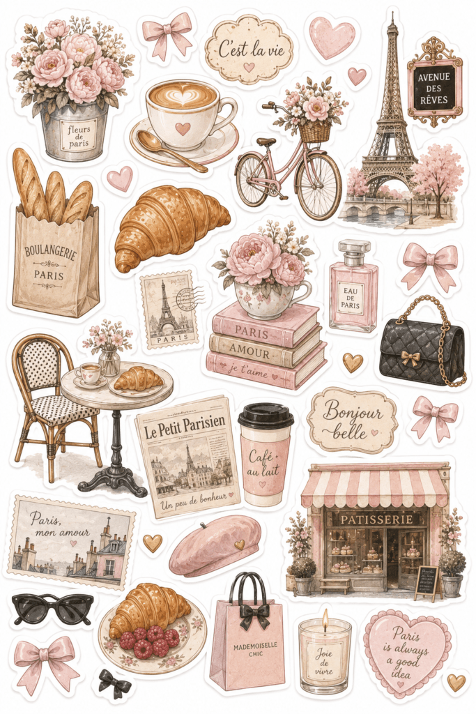 kawaii stickers sheets free printable