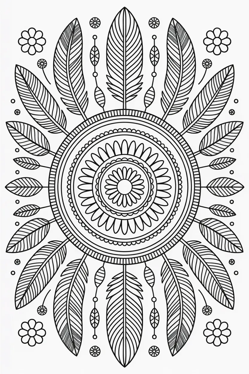 Mandala Design 1 - Mandala Coloring Pages Free Printable - Relaxing Creative
