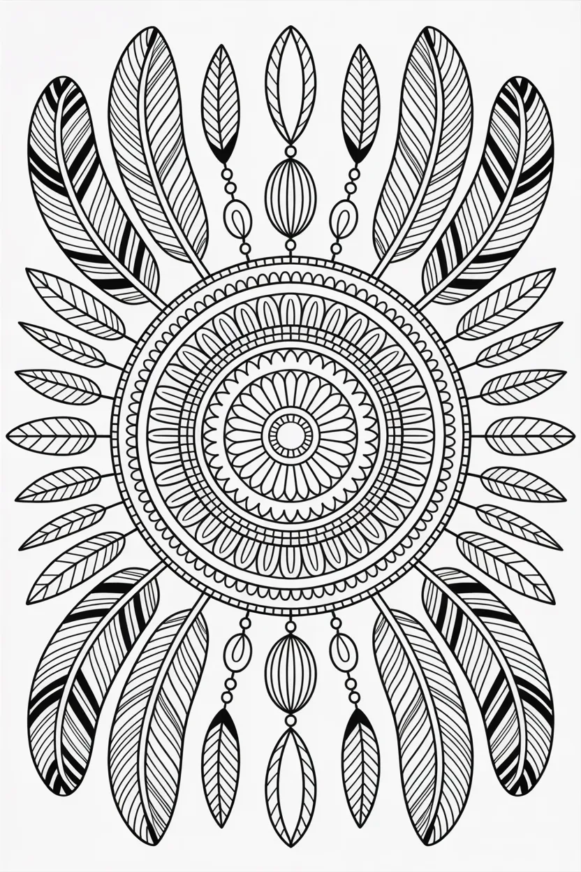 Mandala Design 1 - Mandala Coloring Pages Free Printable - Relaxing Creative (2)