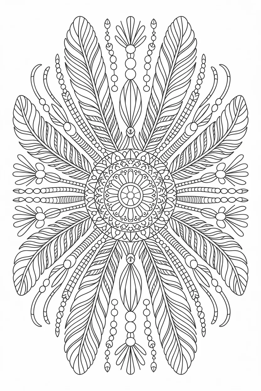 Mandala Design 1 - Mandala Coloring Pages Free Printable - Relaxing Creative (3)