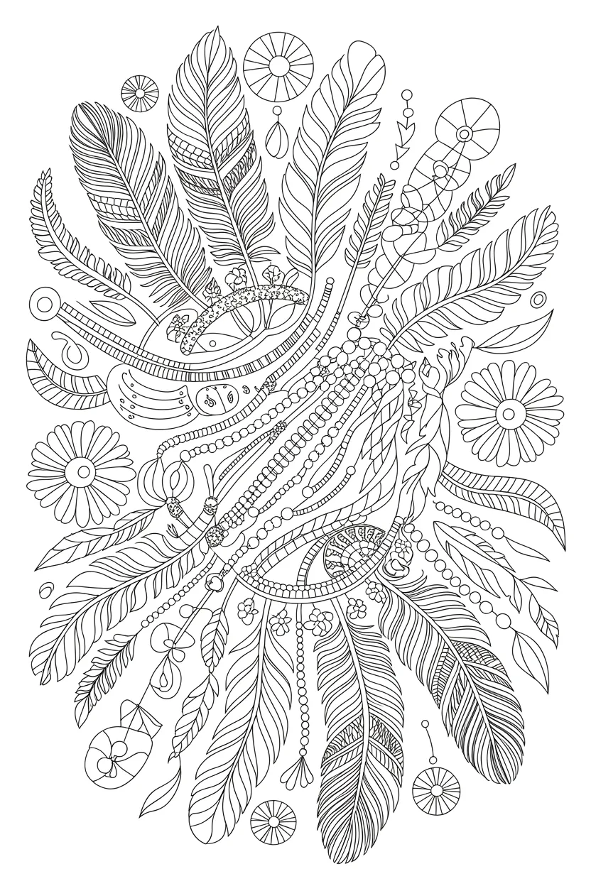 Mandala Design 1 - Mandala Coloring Pages Free Printable - Relaxing Creative (4)